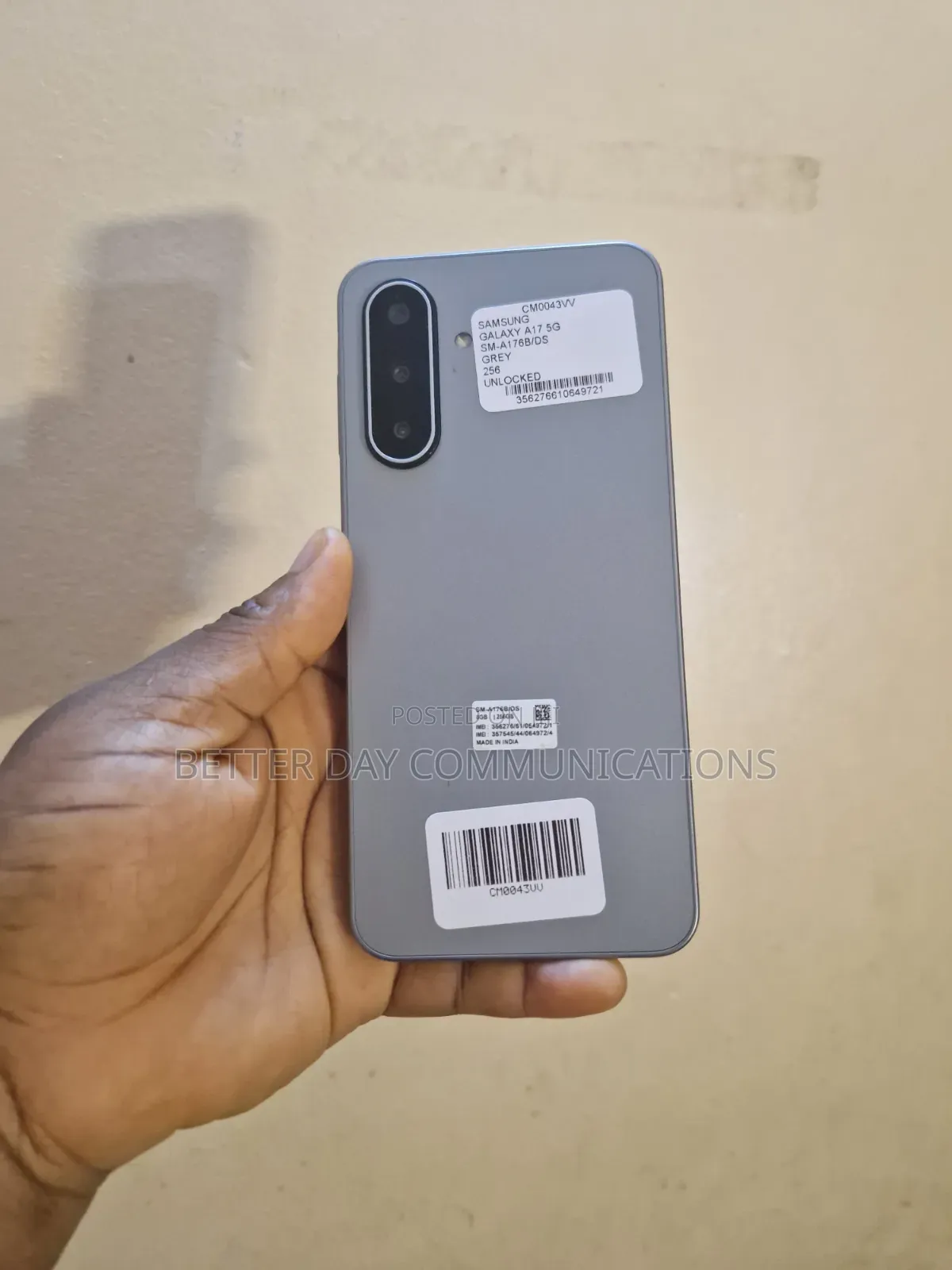 Samsung Galaxy A17 5G 256 GB Gray