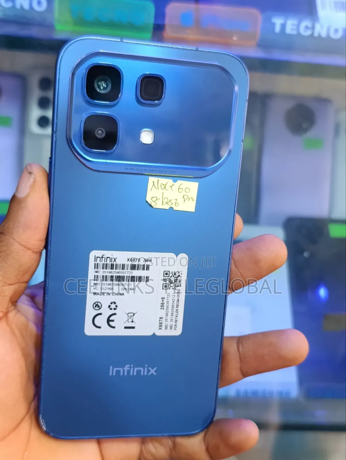 Infinix Note 60 Pro 256 GB Gray