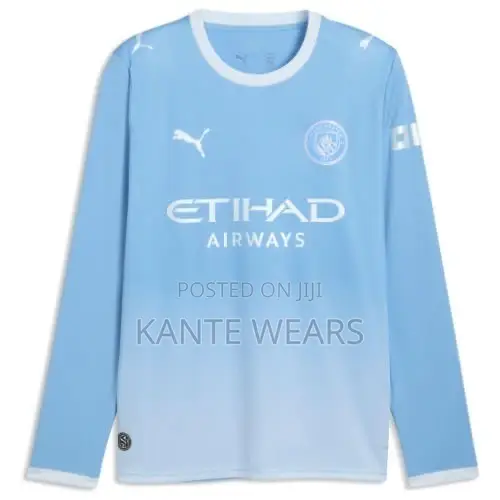 Manchester City 2026/27 Home Long Sleeve Jersey