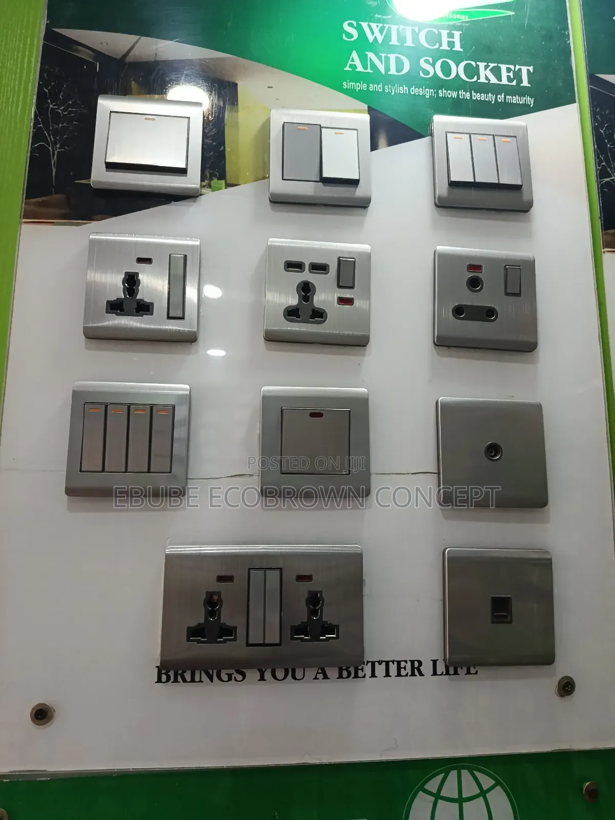 Grey Luxury Switches and Sockets for Modern Homes