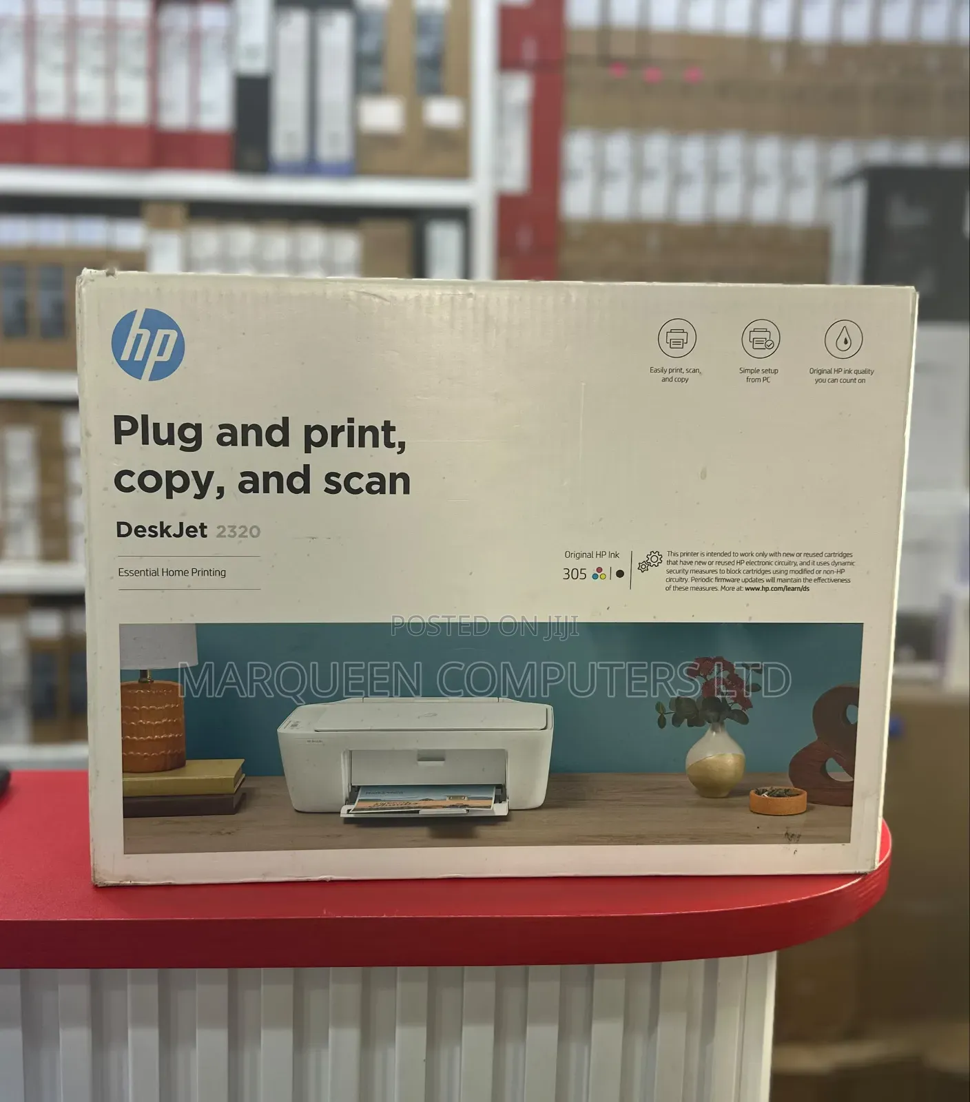 HP Deskjet 2320 3 in 1 Printer Designed for Daily Use.