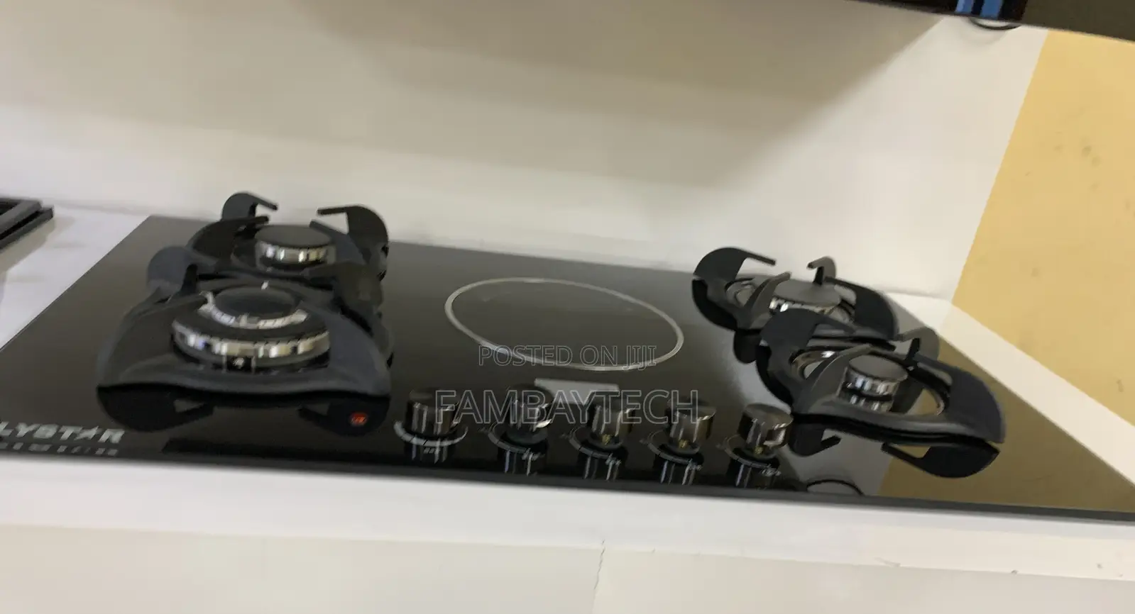 Polystar 4+1 Gas Cooker – Premium Quality for Every Kitchen