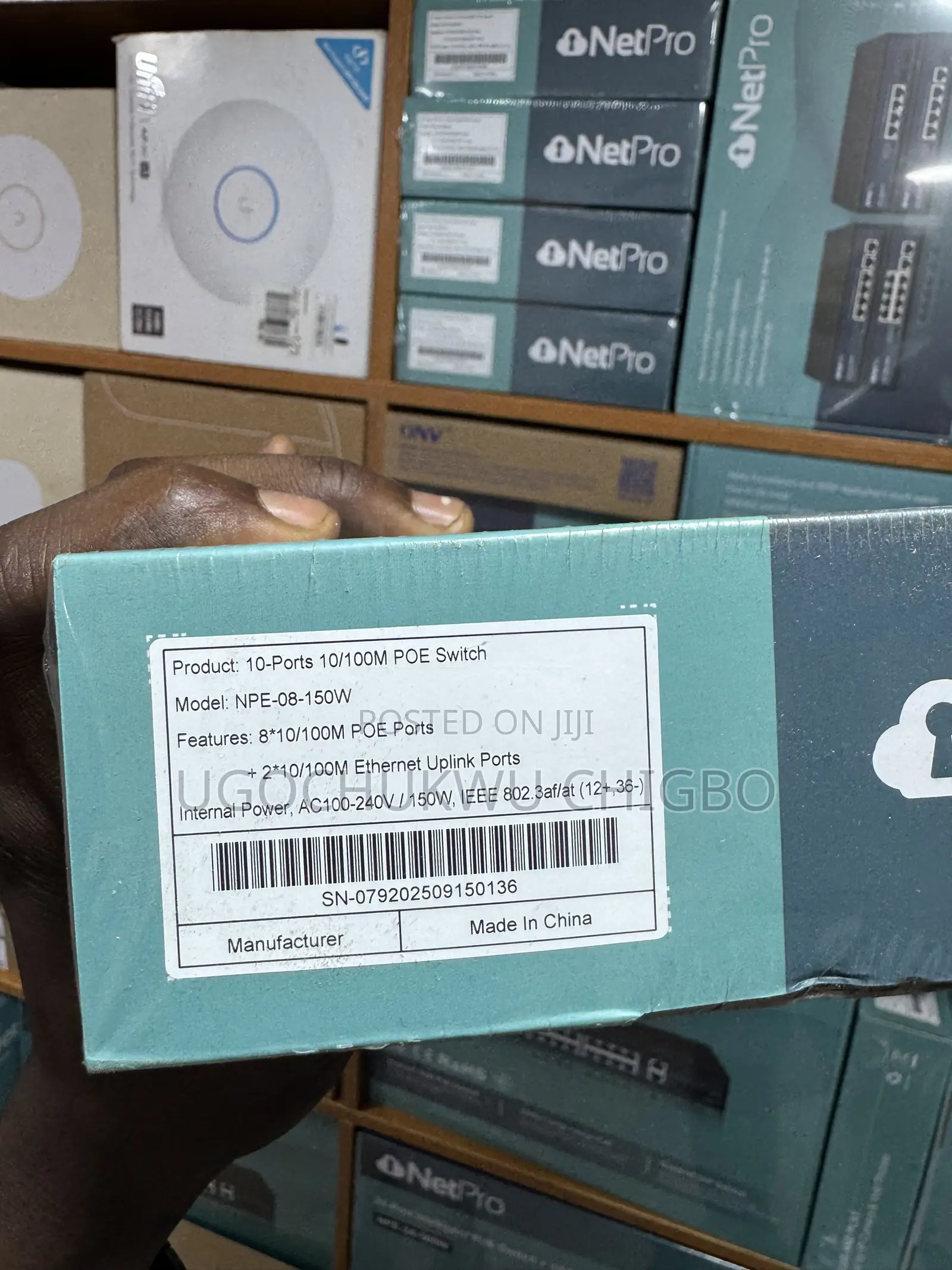 Netpro 8 Port Switch 10/100 NPE-08-150W