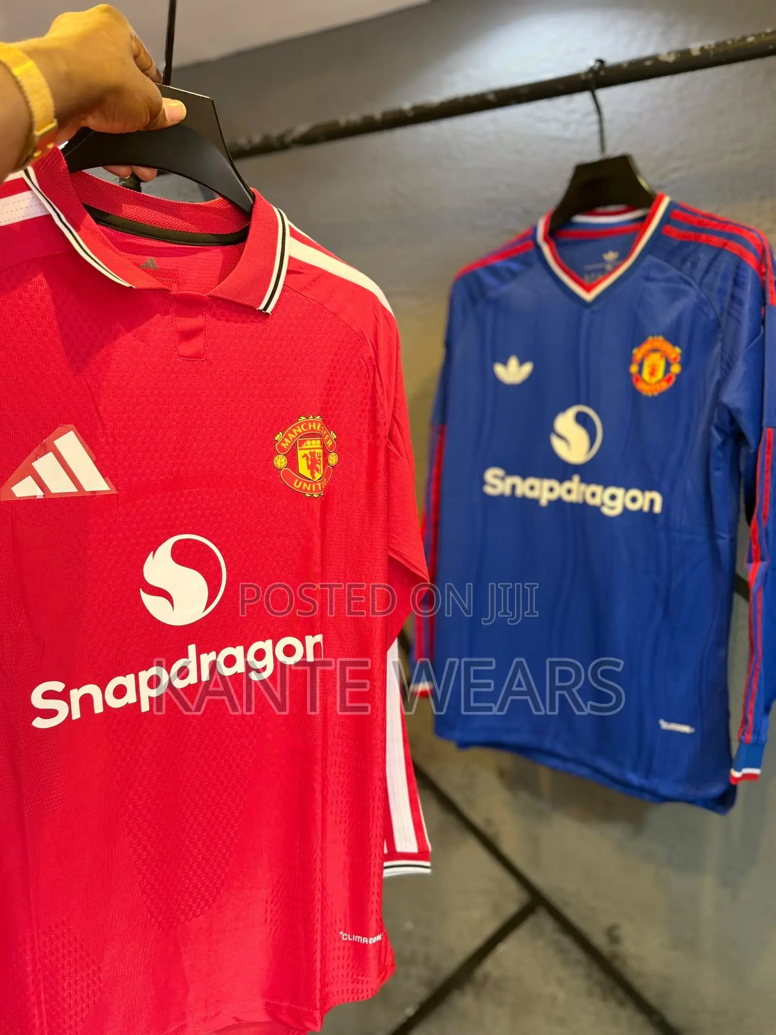 Manchester United Jersey Long Sleeve Players Version 2026/27