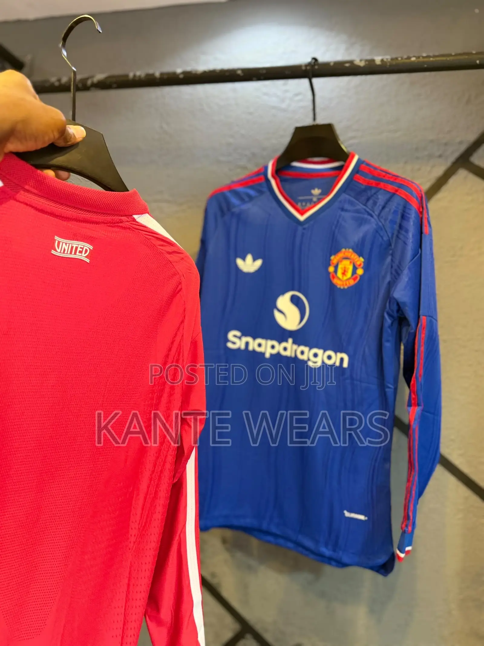 Manchester United Jersey Long Sleeve Players Version 2026/27
