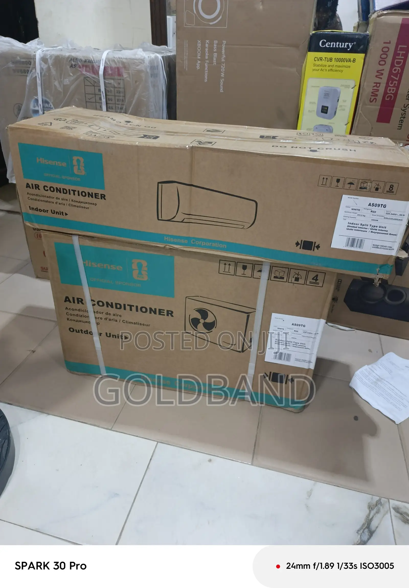 Hisense 1HP Split Air Conditioner – Everyday Cooling Comfort