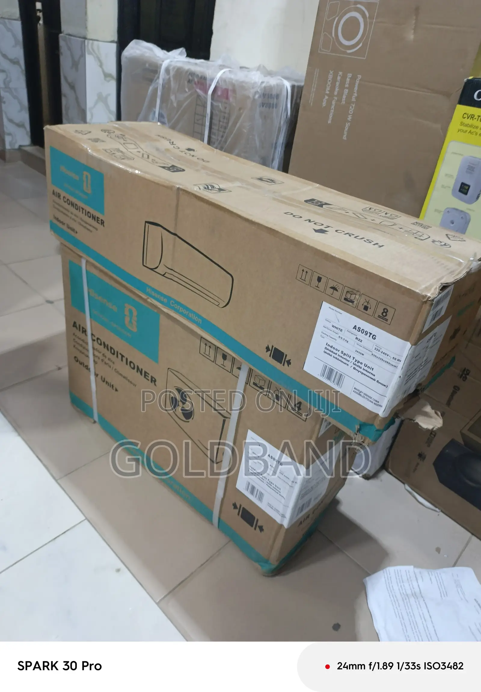 Hisense 1HP AC – Powerful Cooling for Bedroom Living Room