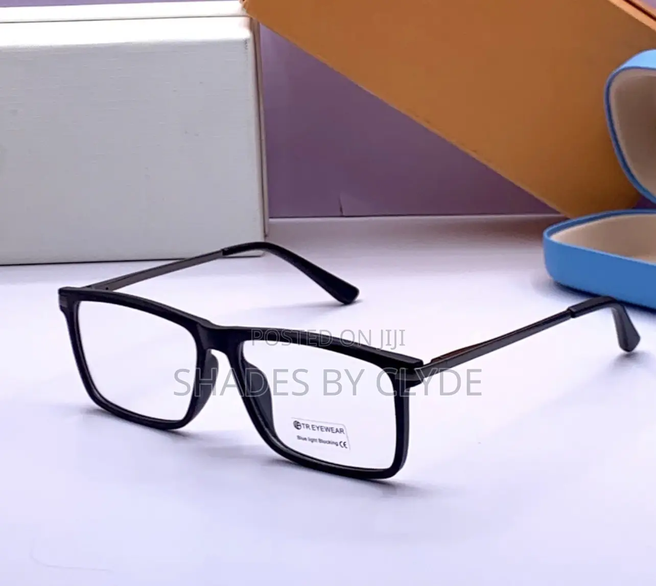 Stylish Eyeglasses - Blue Light Blocking Prescription Ready!** 