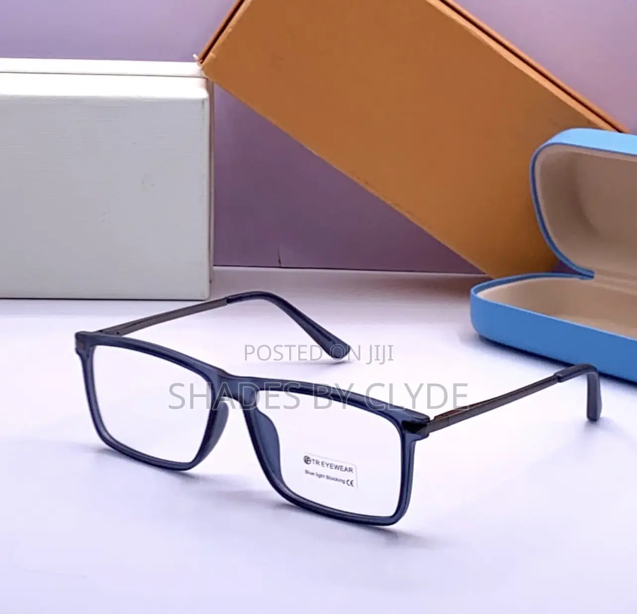 Stylish Eyeglasses - Blue Light Blocking Prescription Ready!** 