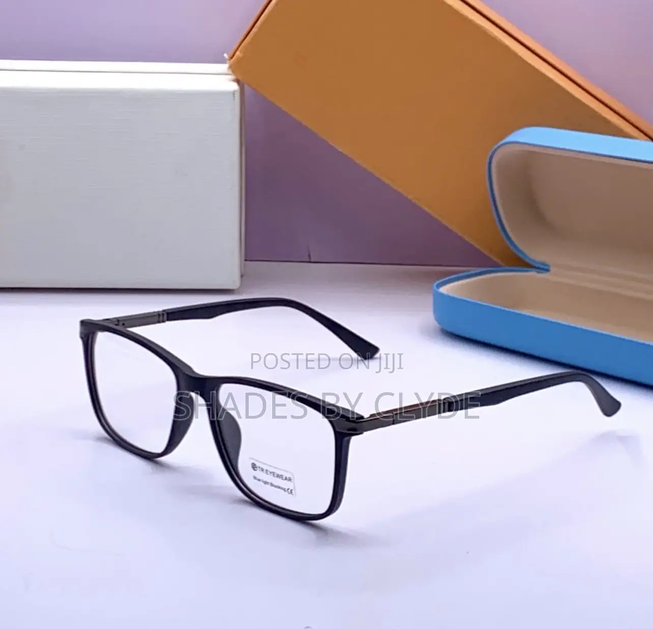 Stylish Eyeglasses - Blue Light Blocking Prescription Ready!** 