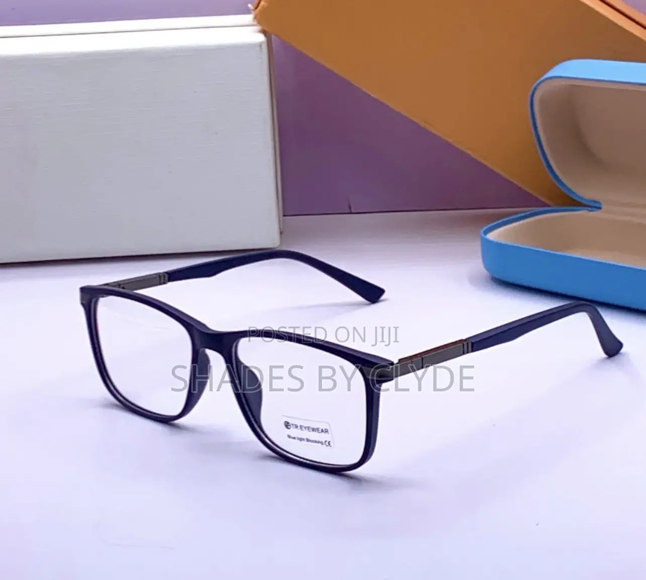 Stylish Eyeglasses - Blue Light Blocking Prescription Ready!** 