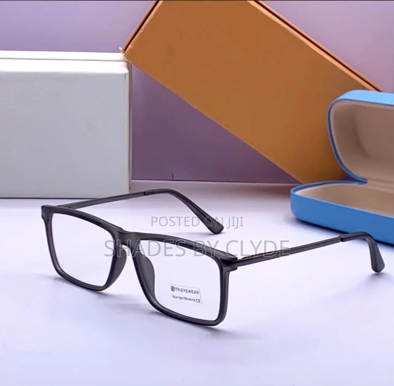 Stylish Eyeglasses - Blue Light Blocking Prescription Ready!** 
