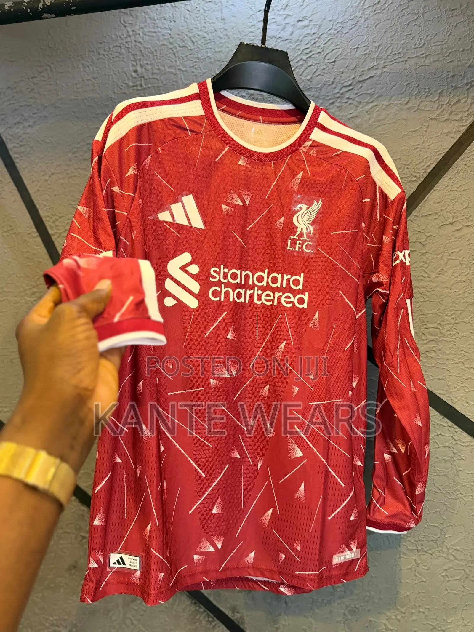 Liverpool Home Jersey Long Sleeve 2026/27 Player Version