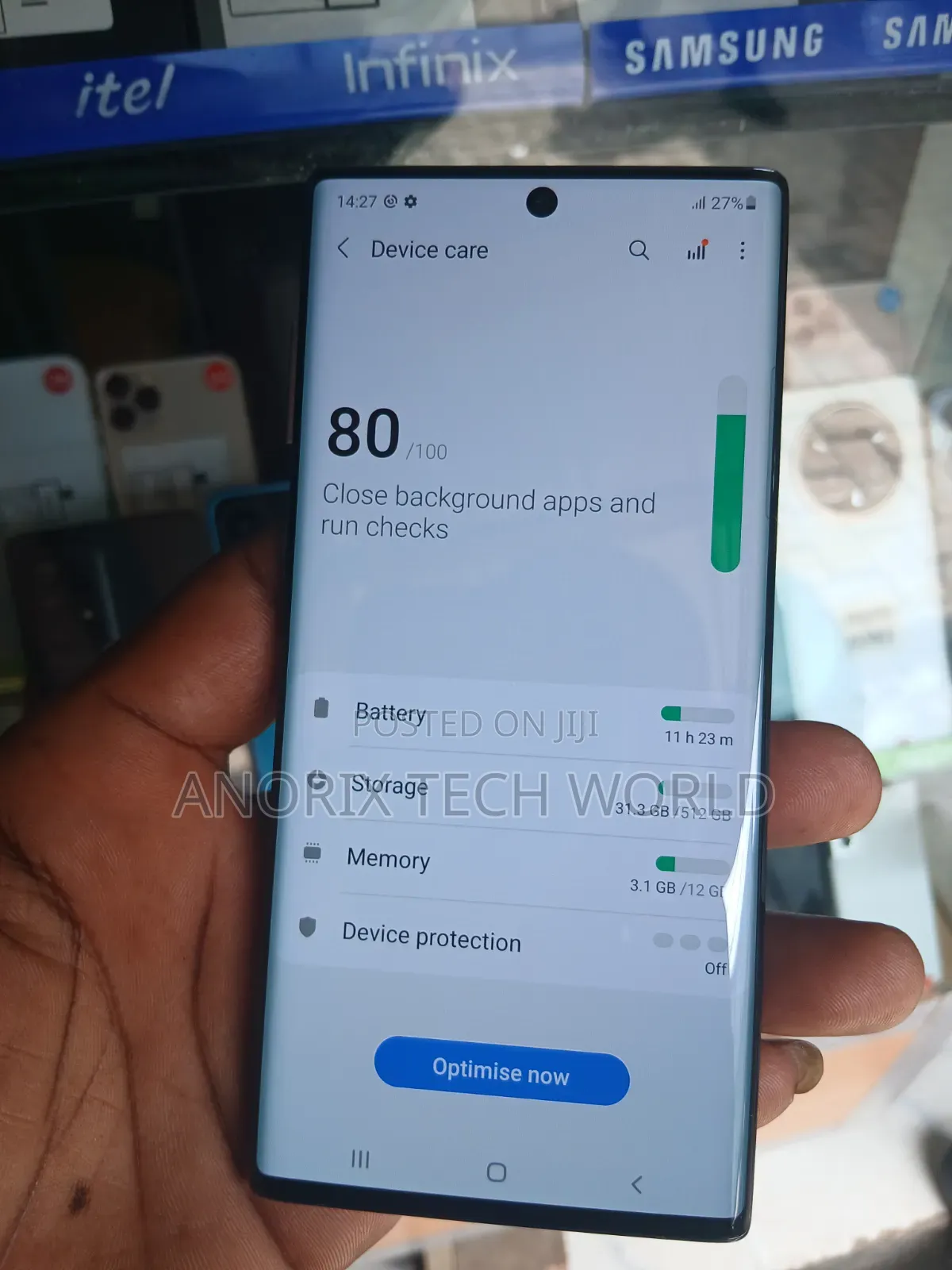 Samsung Galaxy Note 10 5G 256 GB Black