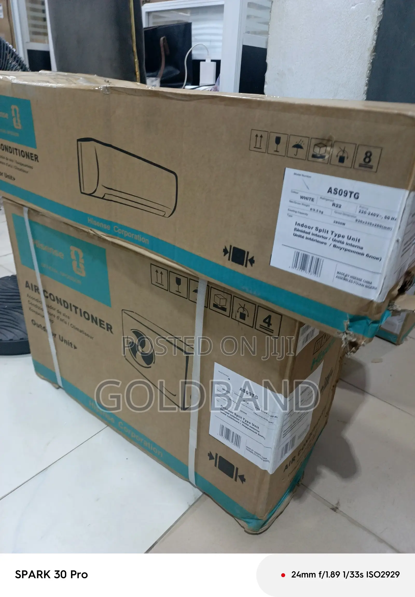 Hisense 1HP AC – Powerful Cooling for Home, Shop Office