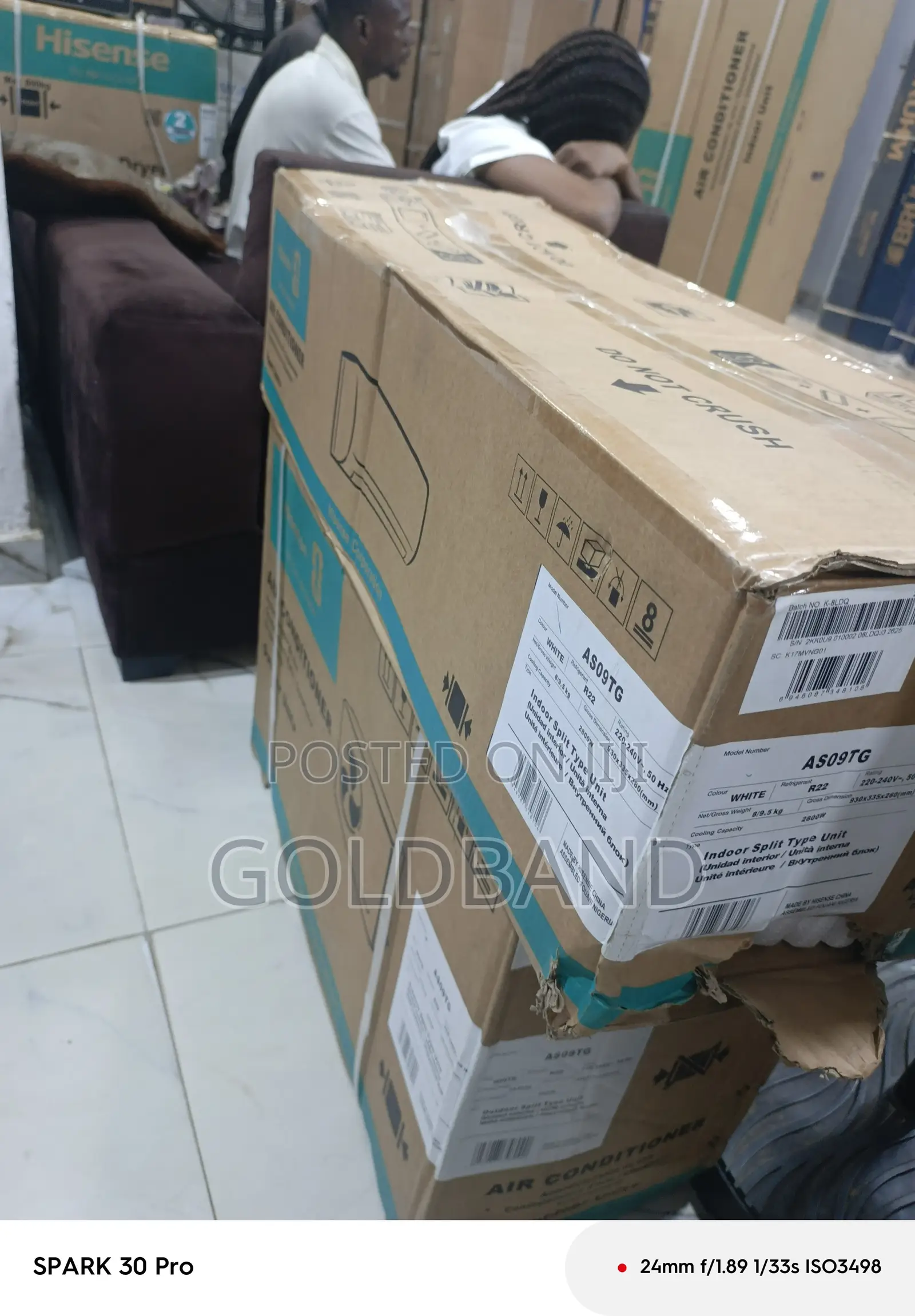 Hisense 1HP Non-Inverter Split AC – Perfect for Home Office