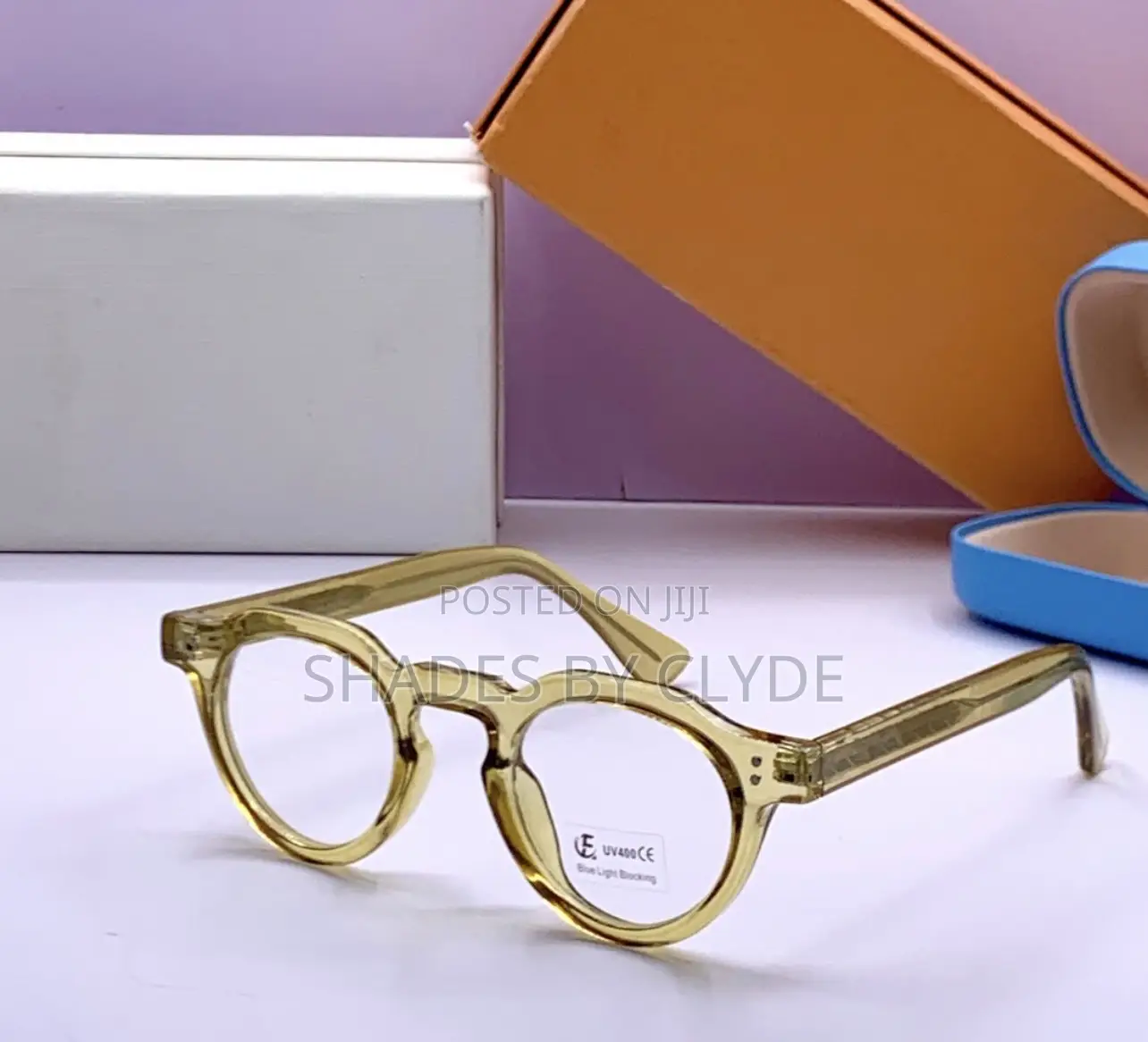 Chic Round Eyeglasses - Variety of Colors Blue Light Blocking!