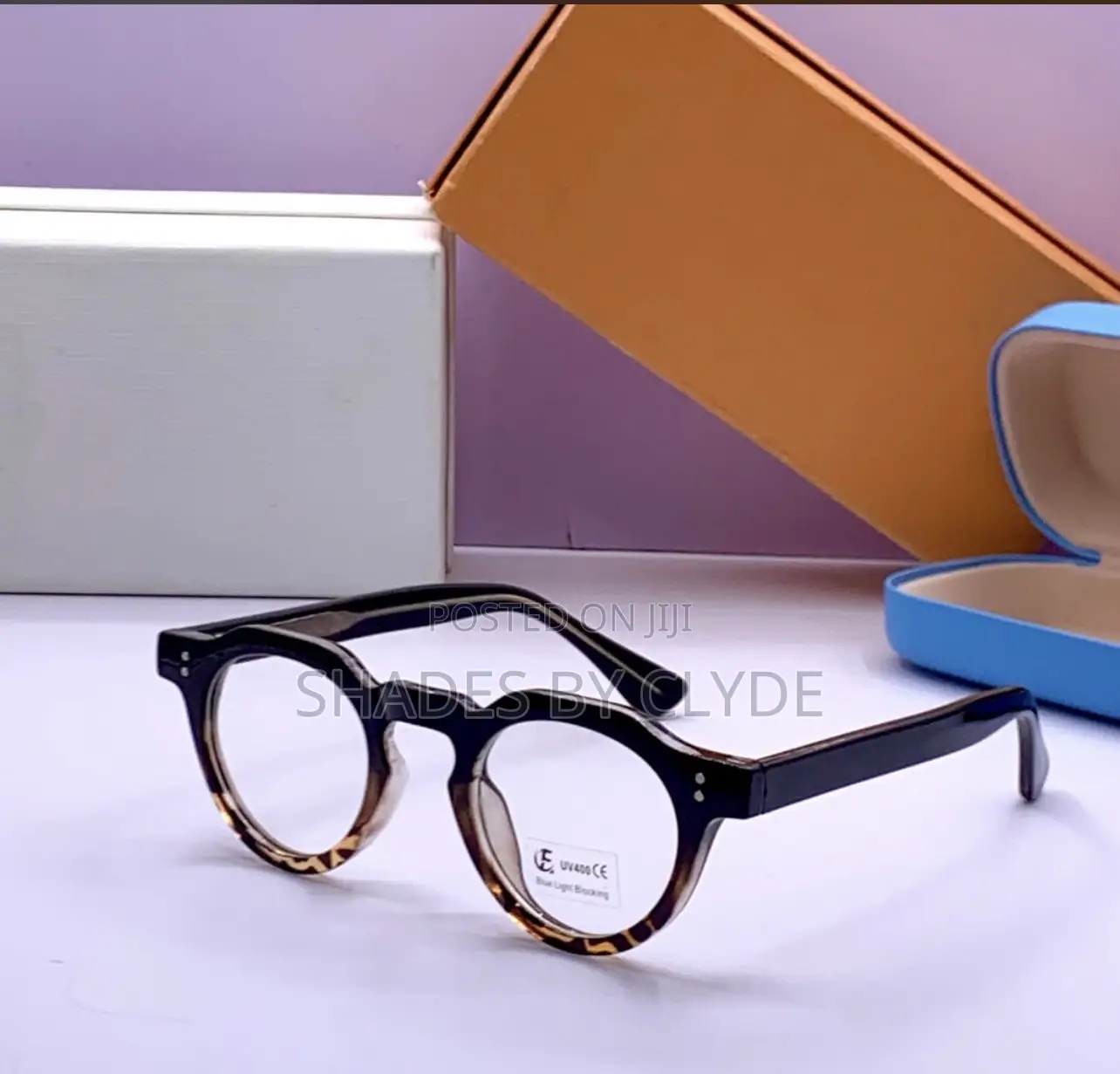 Chic Round Eyeglasses - Variety of Colors Blue Light Blocking!