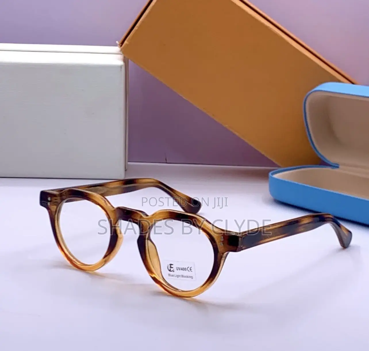 Chic Round Eyeglasses - Variety of Colors Blue Light Blocking!