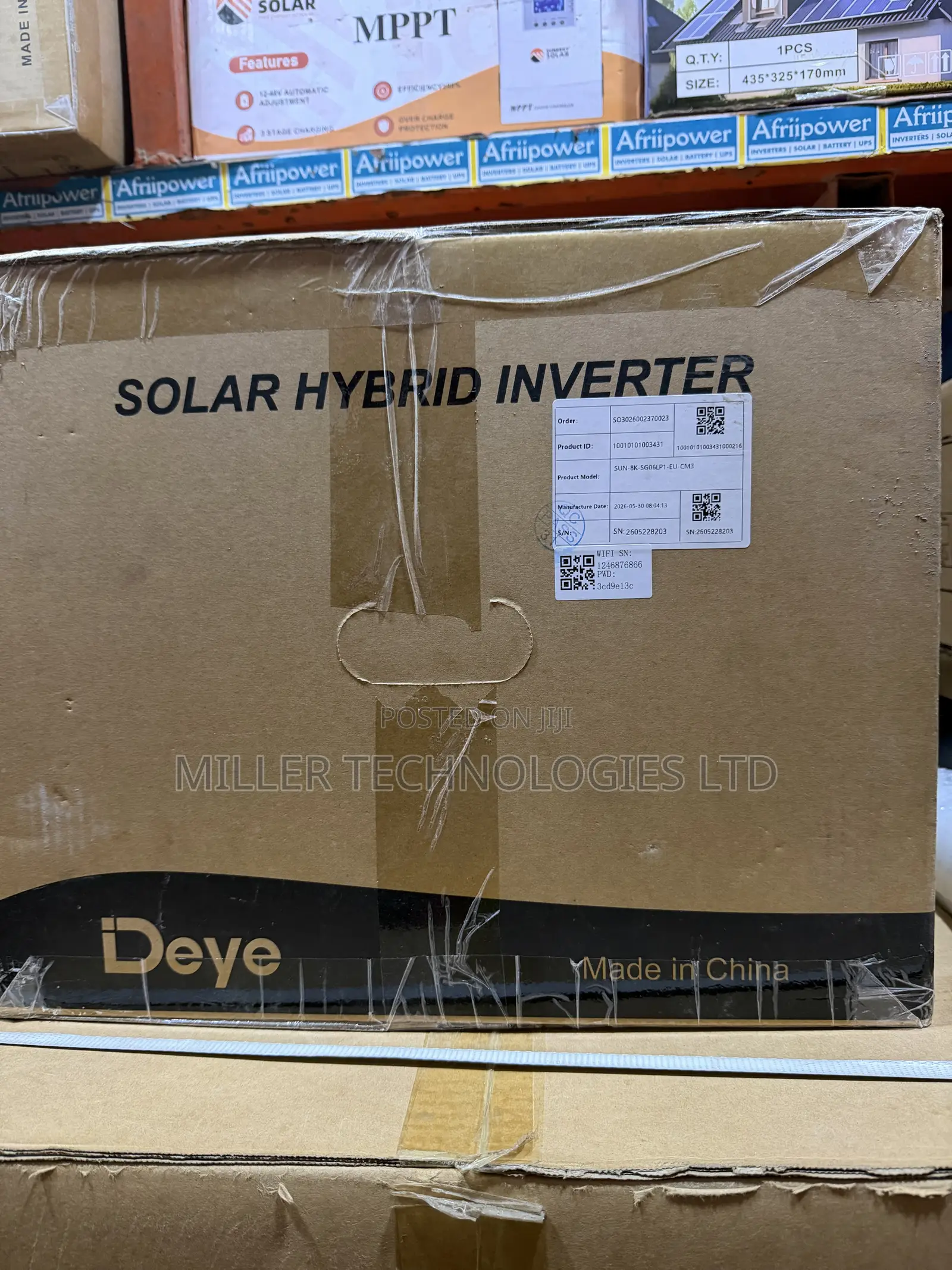 Deye 8kVA Hybrid Solar Inverter (SUN--SG06LP1-EU-CM3)