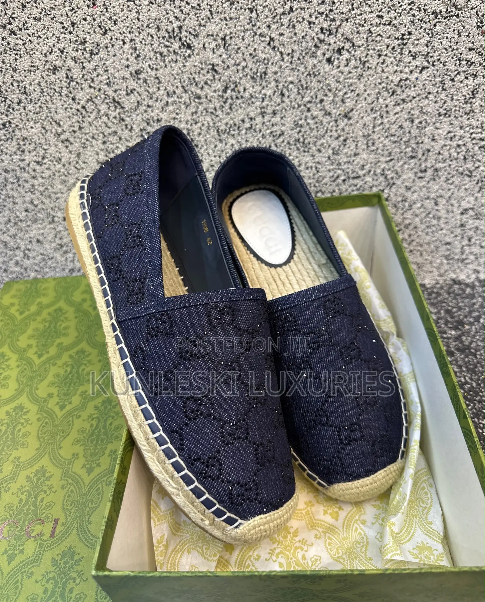 Original Gucci Espadrilles Shoes