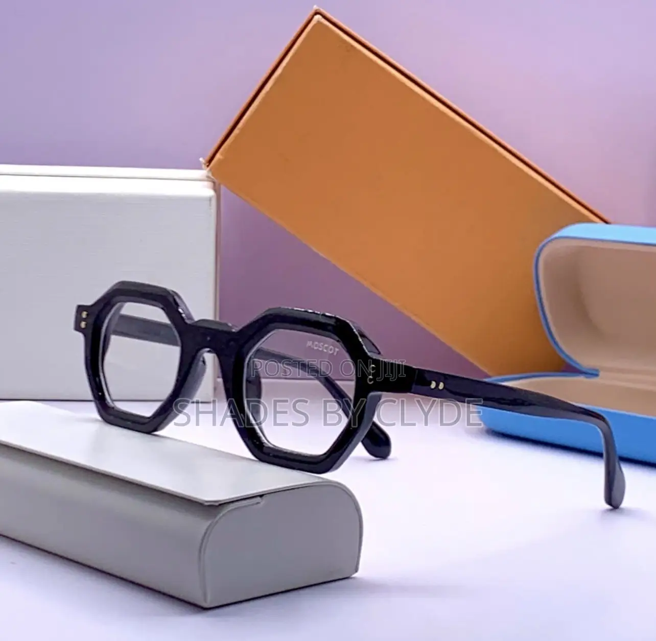 Unique Transparent Eyeglasses-Moscot Style! Prescription Ready