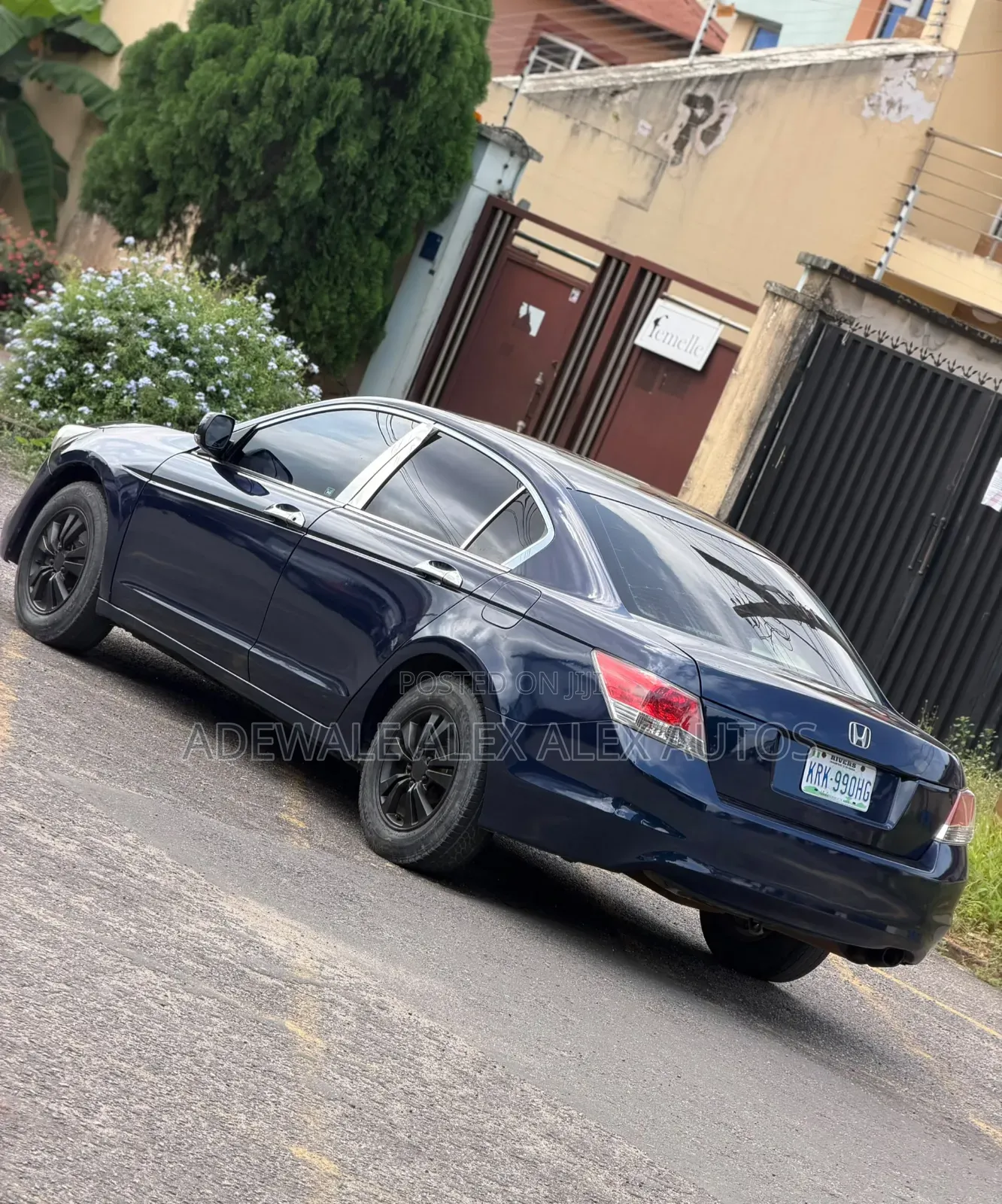Honda Accord 2009 Blue