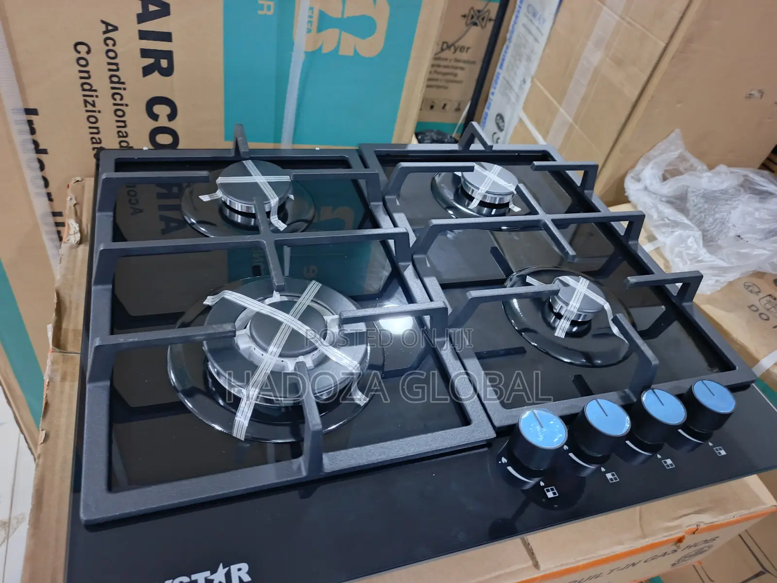 Polystar Gas Hob With 4 Burners – Efficient Cooking Companion