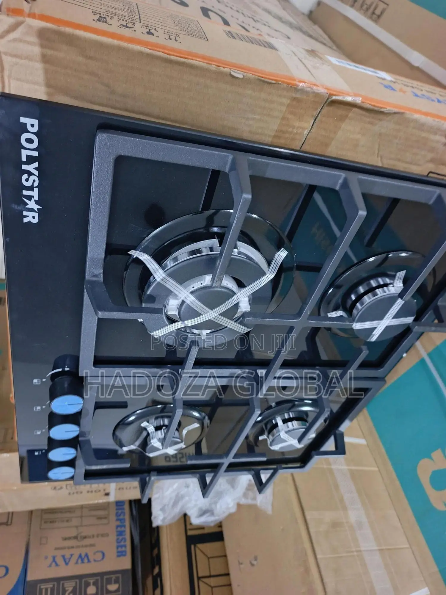 Polystar Four-Burner Hob – Versatile Gas Cooking Appliance