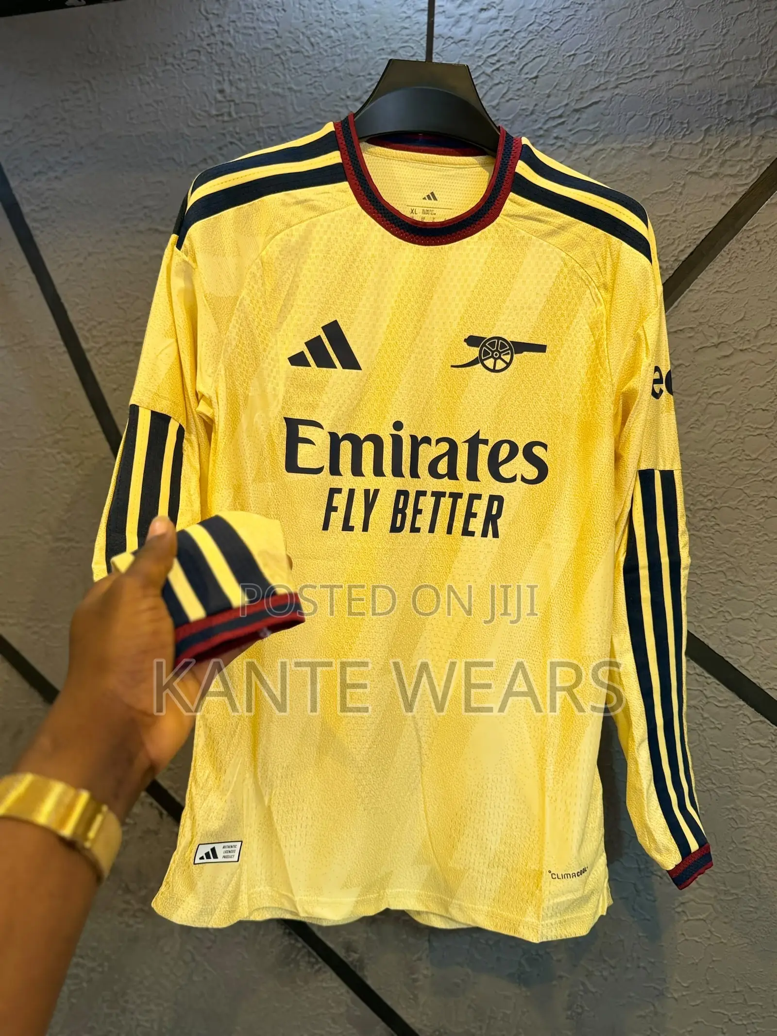 Arsenal Adidas 2026/27 Third Jersey Long Sleeve Player Version
