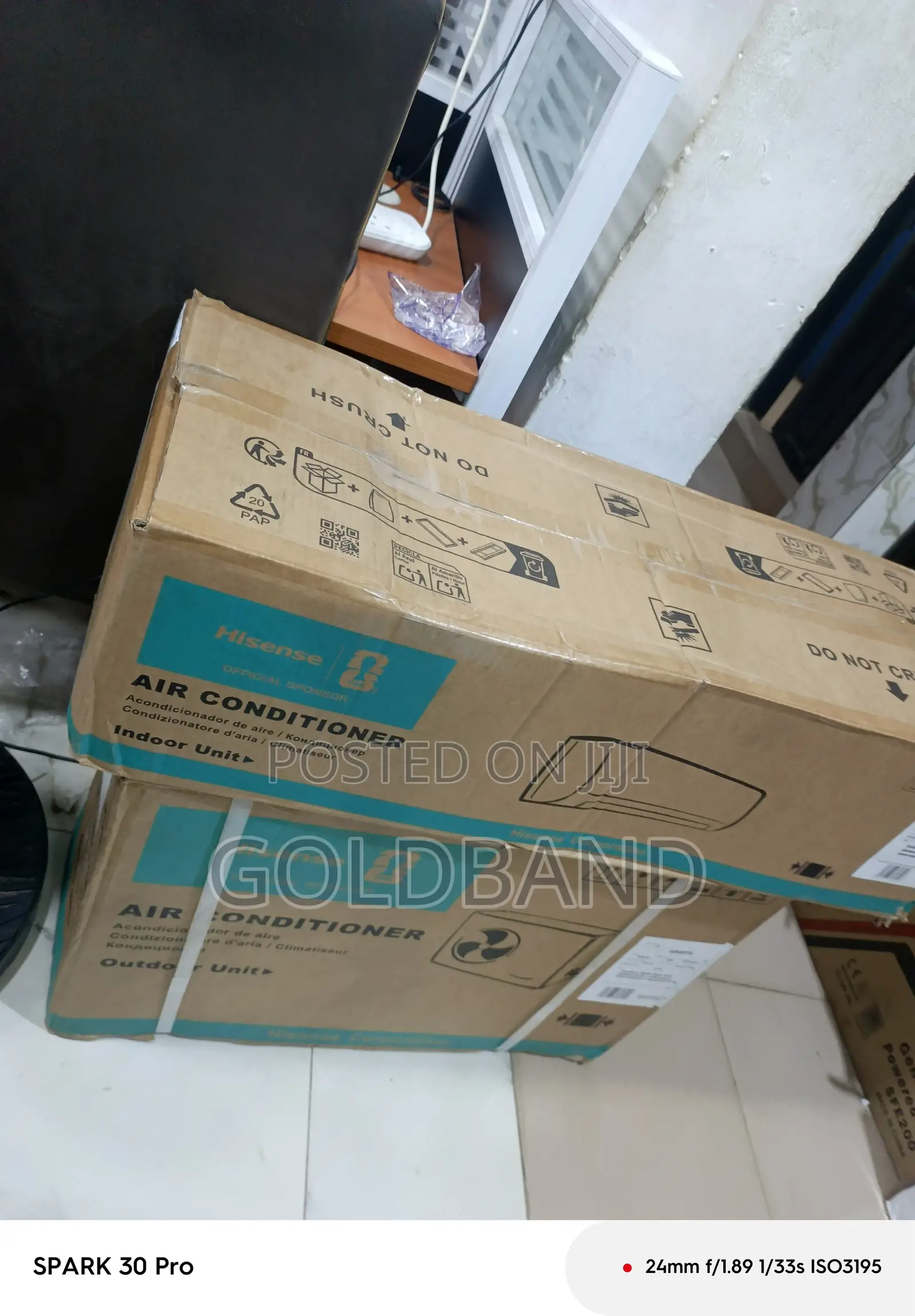 Hisense 1HP Non-Inverter AC – Switch On, Cool Down
