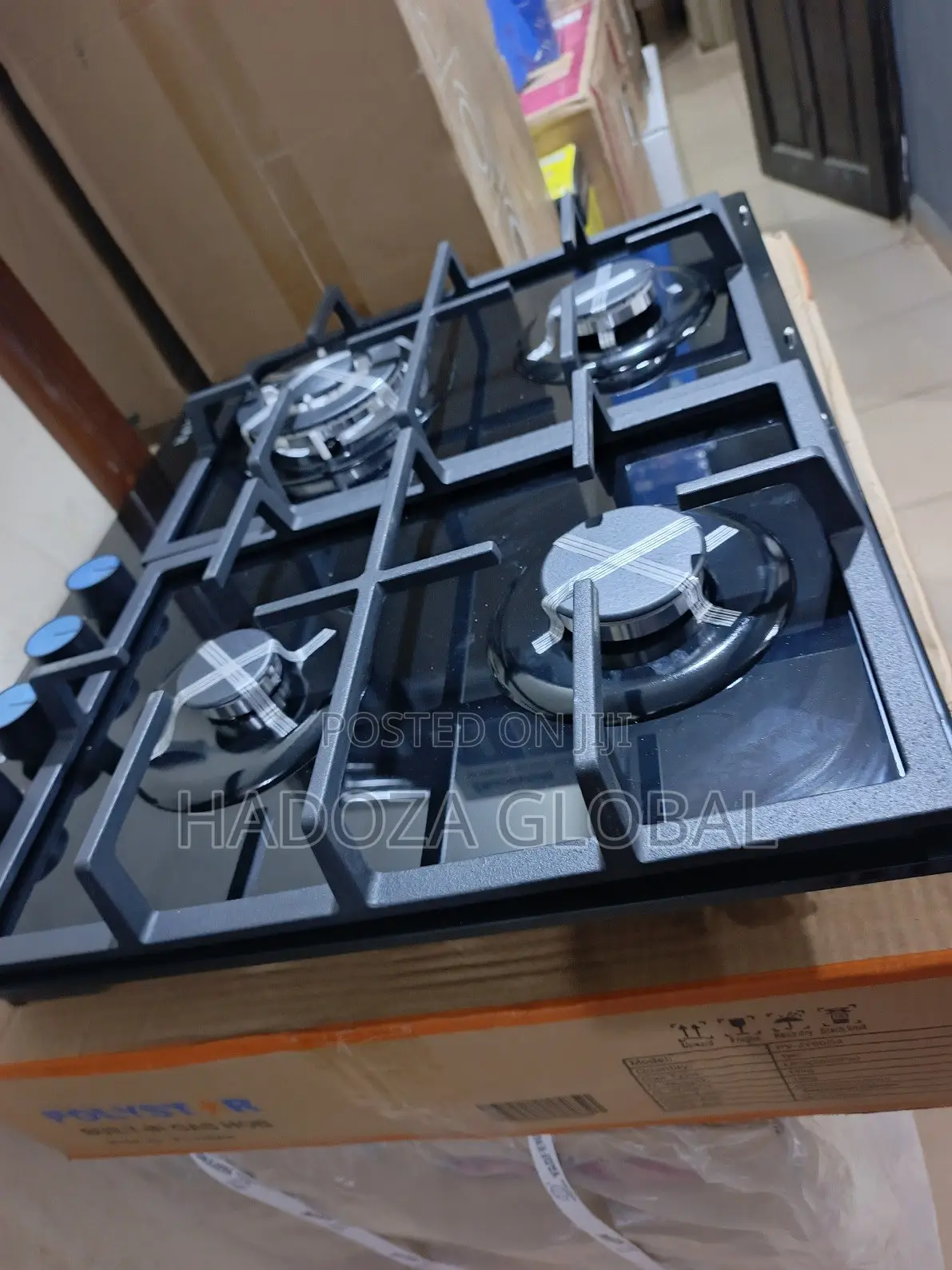 Polystar Gas Hob Cooker With Four Burners – Everyday Kitchen