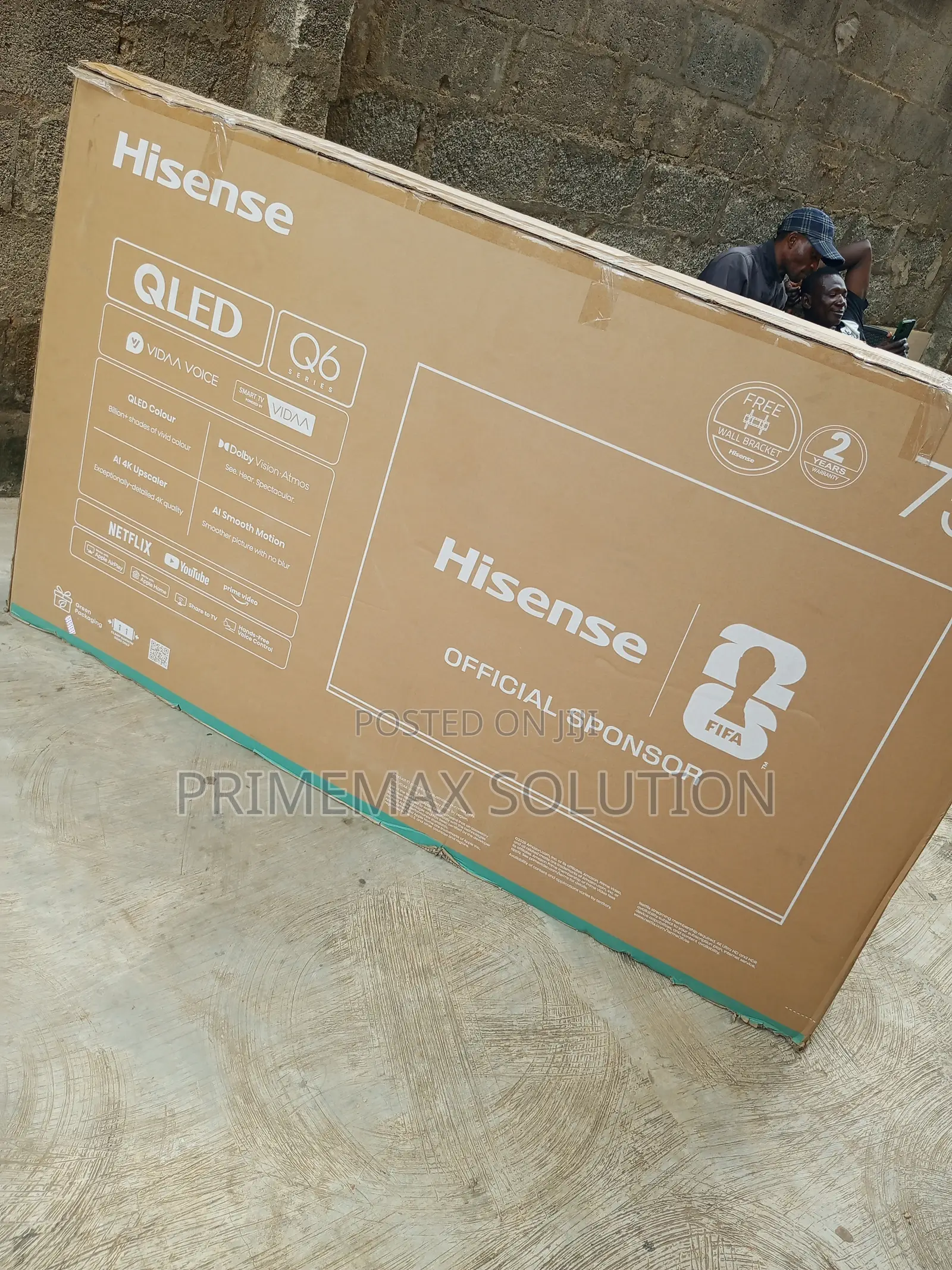 Experience Quantum Color Like Never Before – 75" Hisense QLED