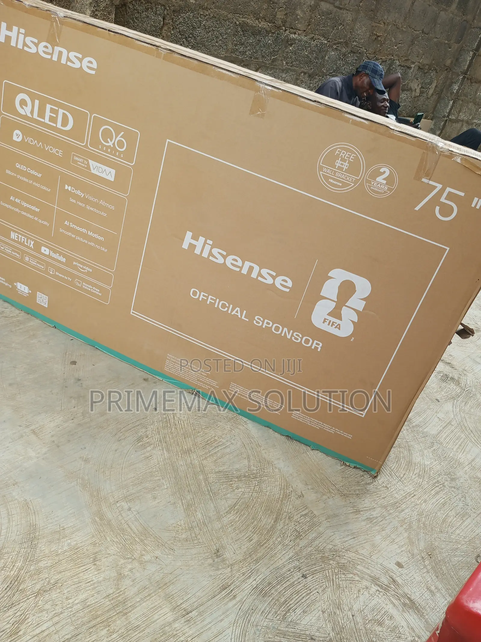 Experience Quantum Color Like Never Before – 75" Hisense QLED