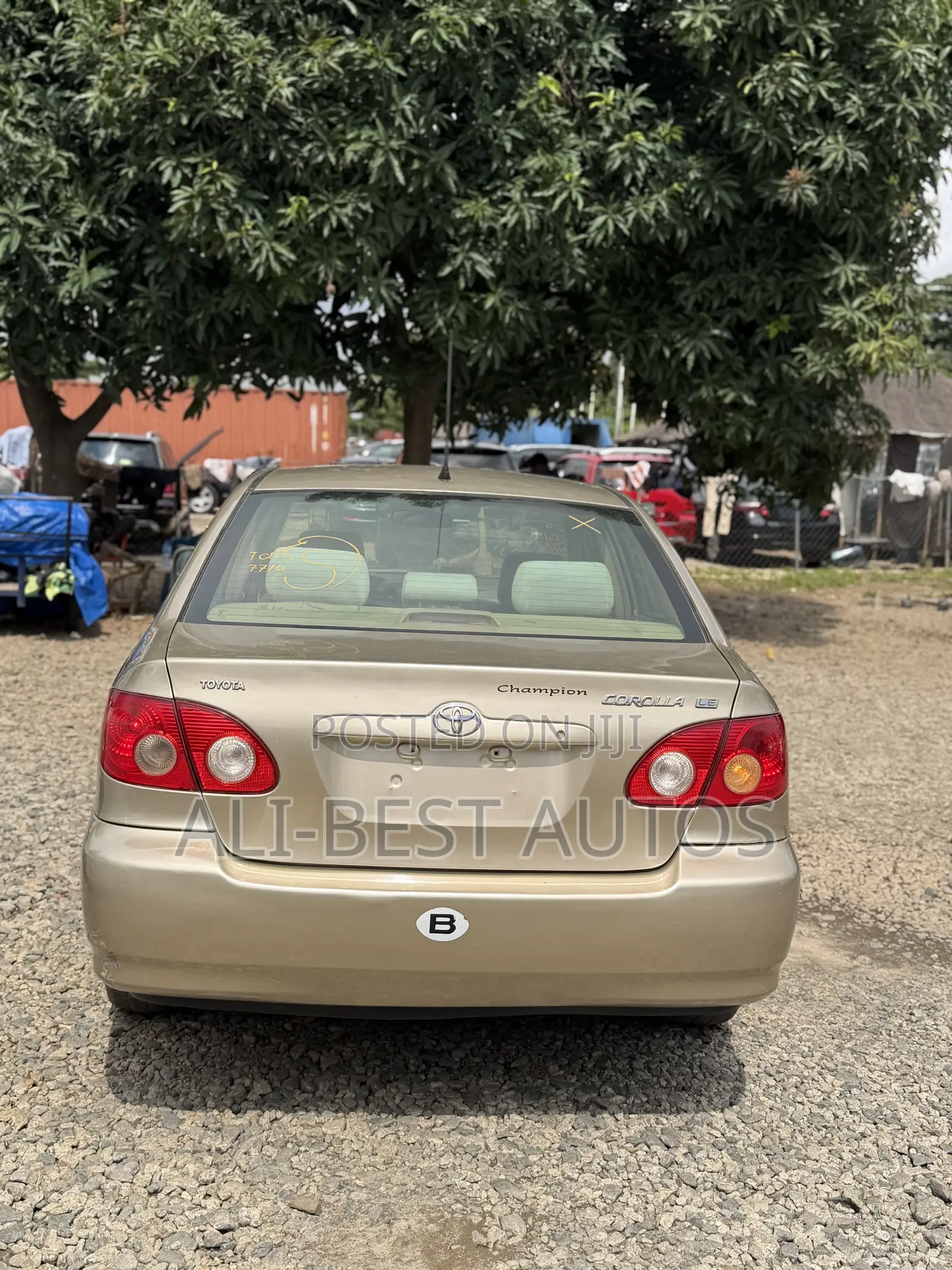Toyota Corolla 2007 Gold