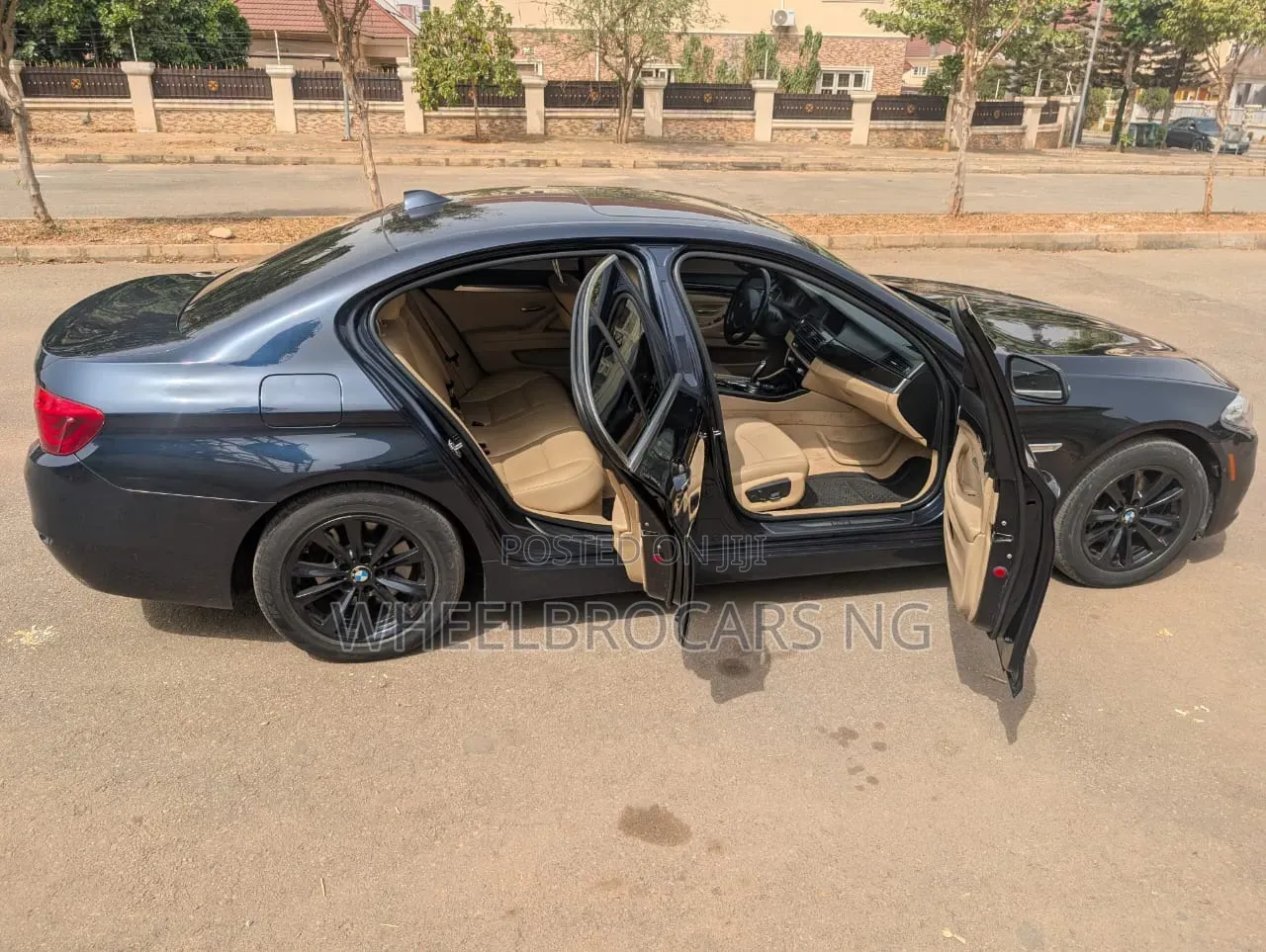 BMW 5 Series 2015 Black