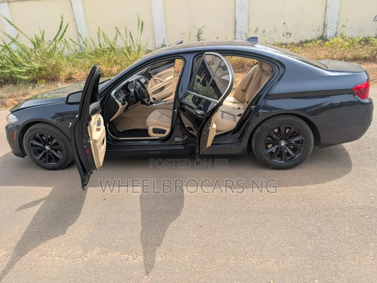 BMW 5 Series 2015 Black