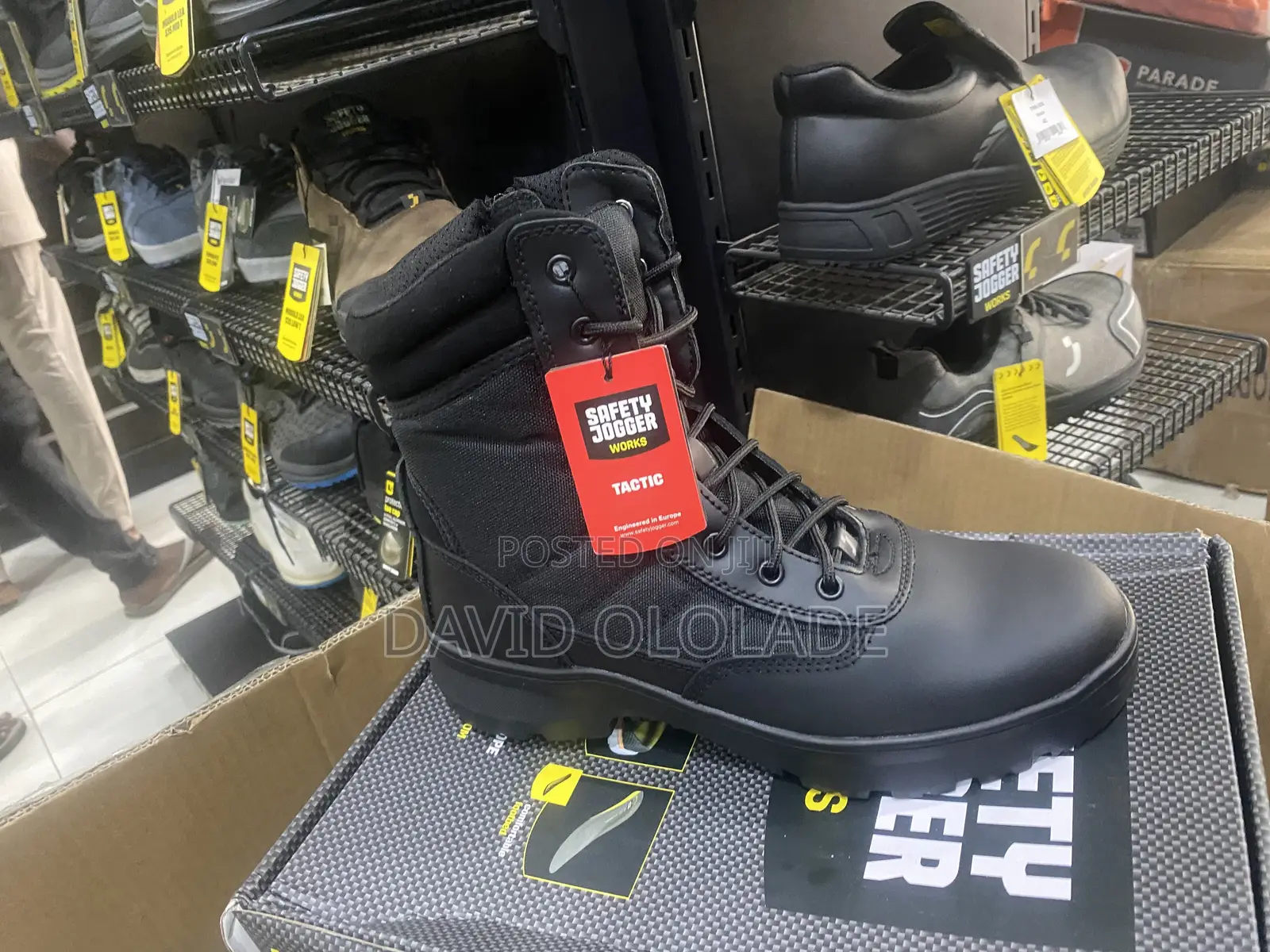 Tactic Safety Jogger Boot