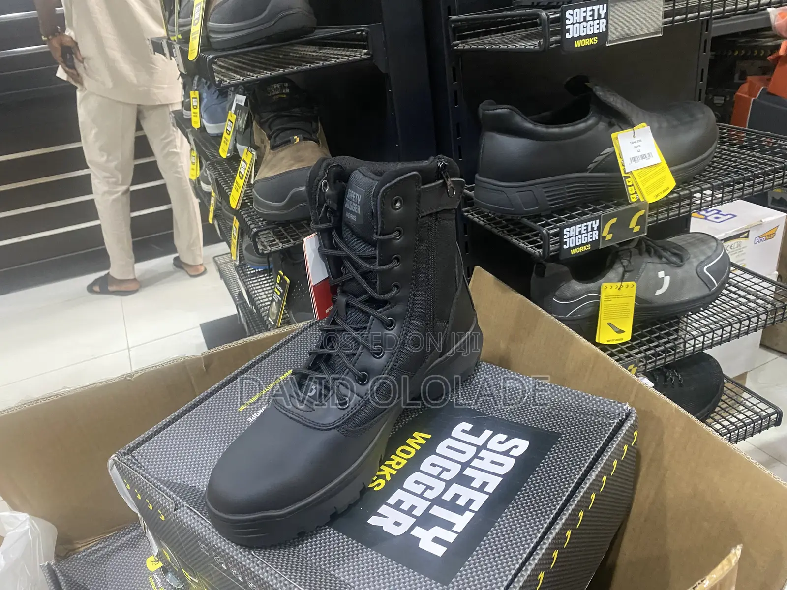 Tactic Safety Jogger Boot