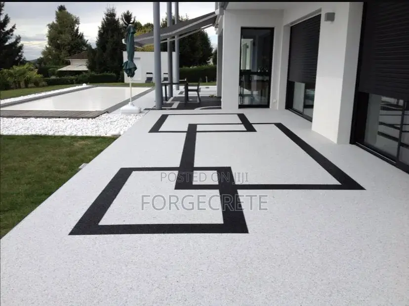 Unique Stamped Floor Concrete