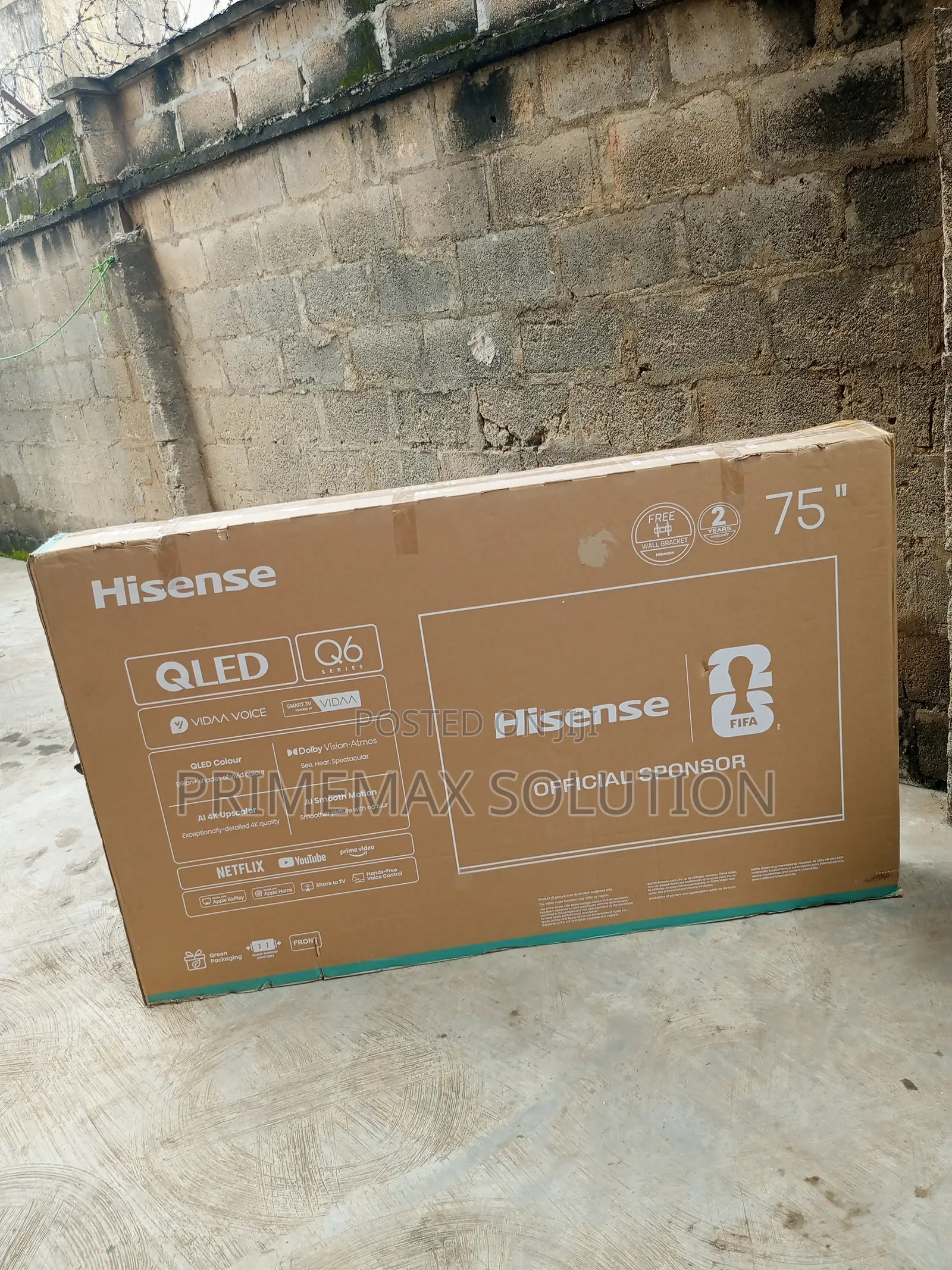 Transform Movie Nights With Hisense 75" QLED Brilliance