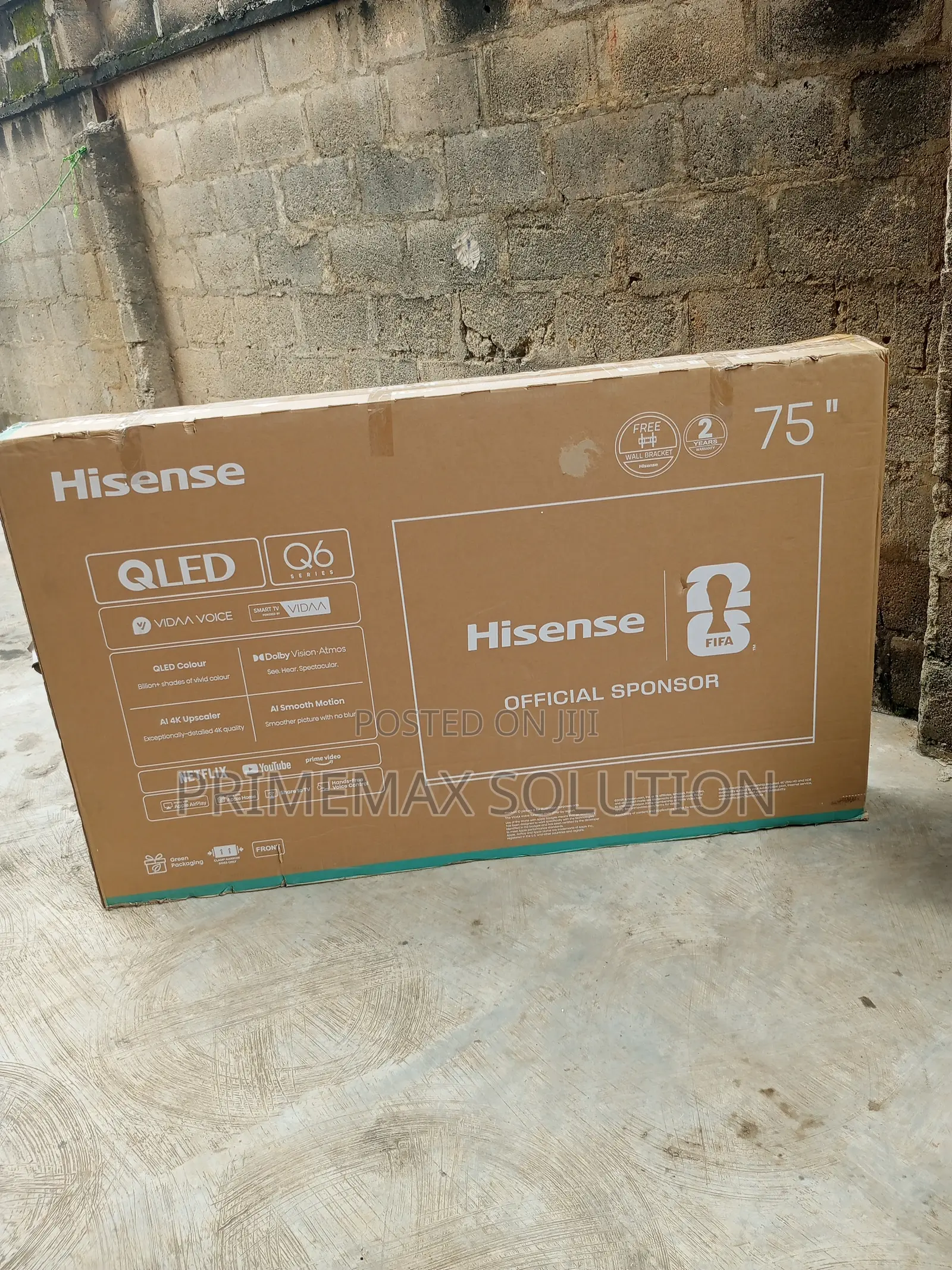 From Sports to Streaming: Hisense 75" QLED Delivers