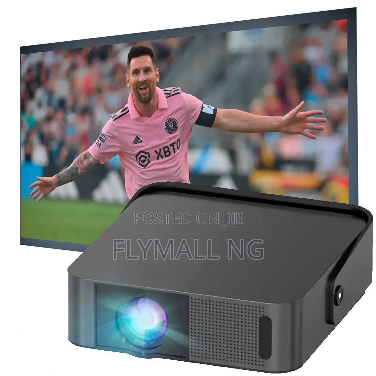 Owlenz SD200 Smart Projector Android 12 + 100-Inch Reflective Screen