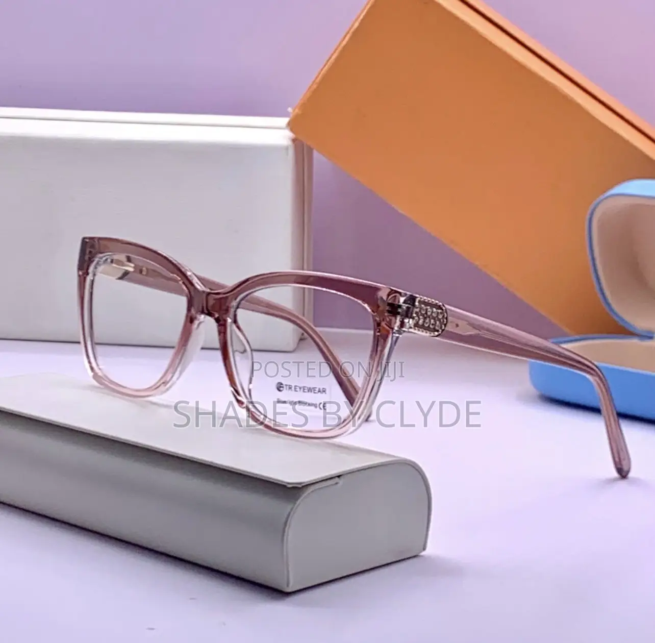 Classic Cat-Eye Eyeglasses - Blue Light Blocking Prescription Ready