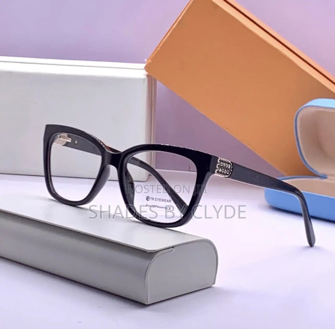 Classic Cat-Eye Eyeglasses - Blue Light Blocking Prescription Ready