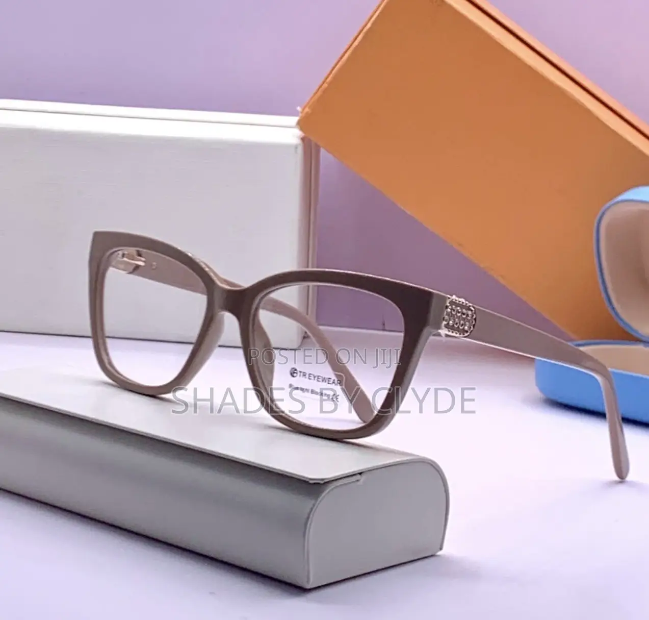 Classic Cat-Eye Eyeglasses - Blue Light Blocking Prescription Ready