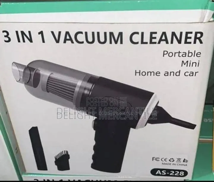 3 in 1 Car Vacuum Cleaner