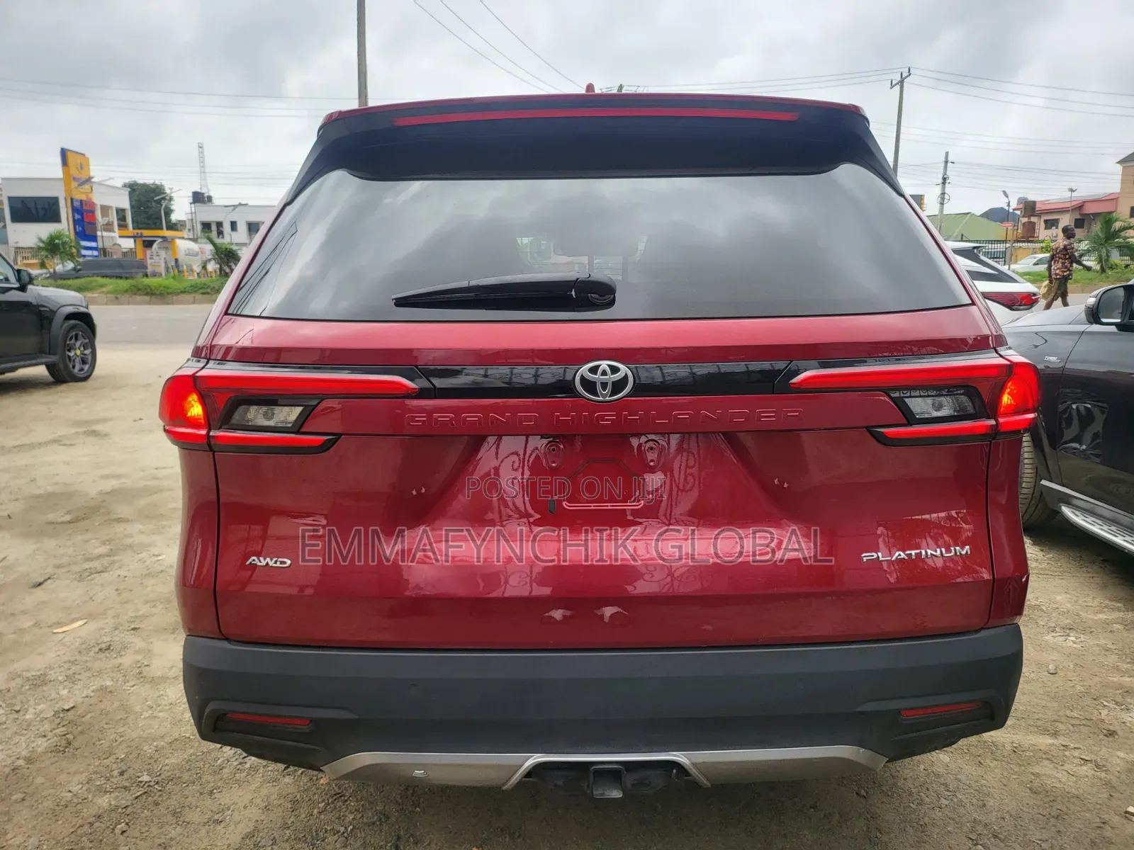 Toyota Highlander 2024 Red