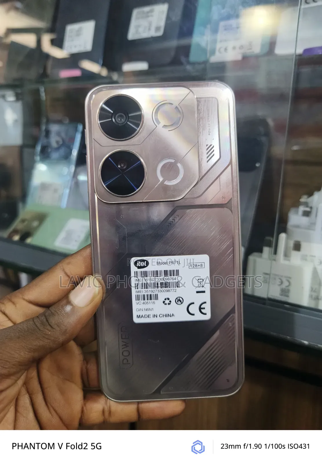 Itel P65 128 GB Gold