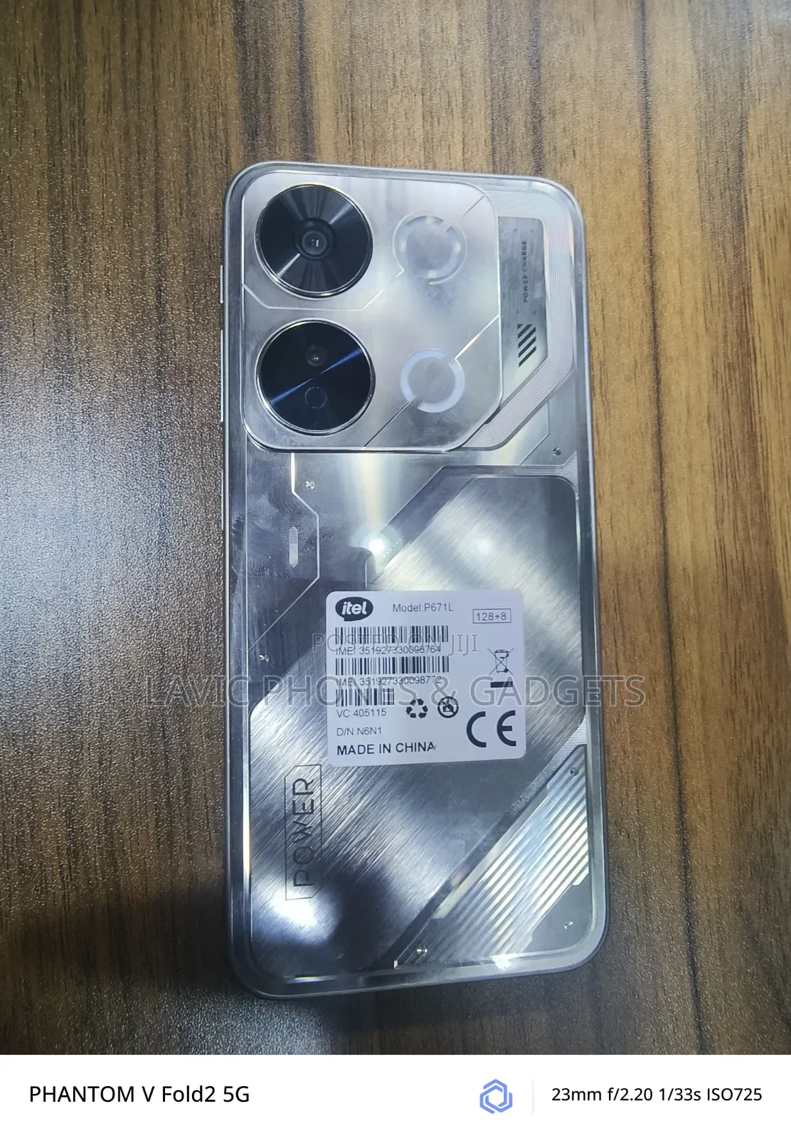 Itel P65 128 GB Gold